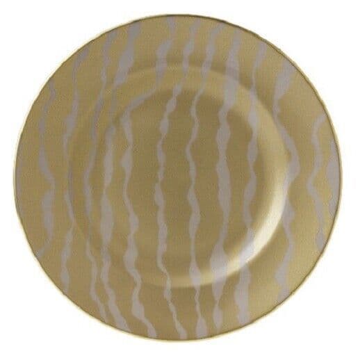 Royal Crown Derby Ruche Flow Taupe 8" Salad Plate