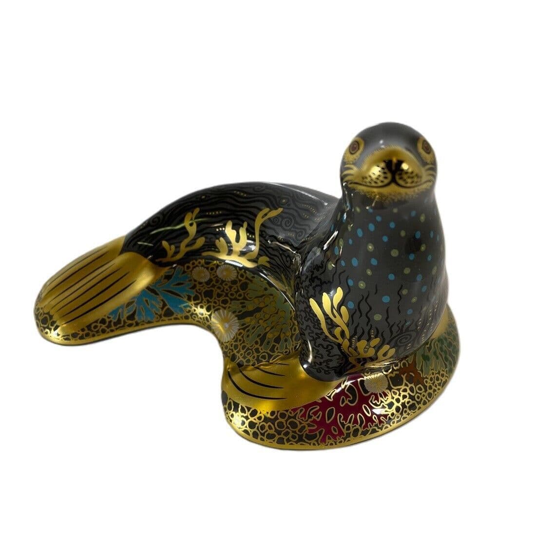 royal crown derby sea lion paperweight - Charterwells