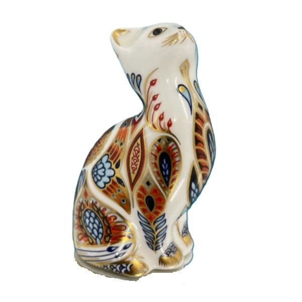 Royal Crown Derby Siamese Kitten Paperweight