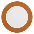 royal crown derby terracotta band 12 service plate - Charterwells