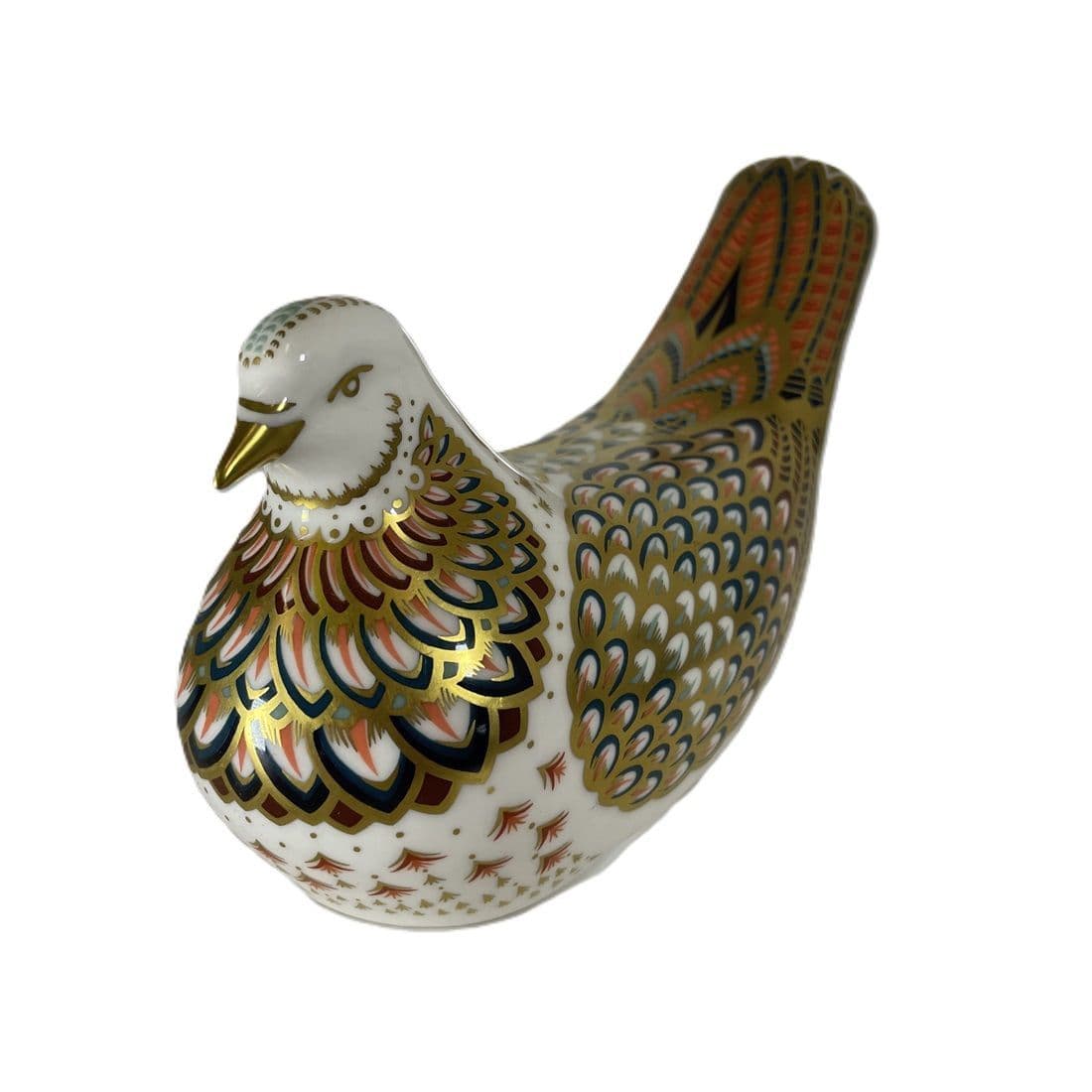 Royal Crown Derby Turtle Dove Paperweight Charterwells-Ex-Display