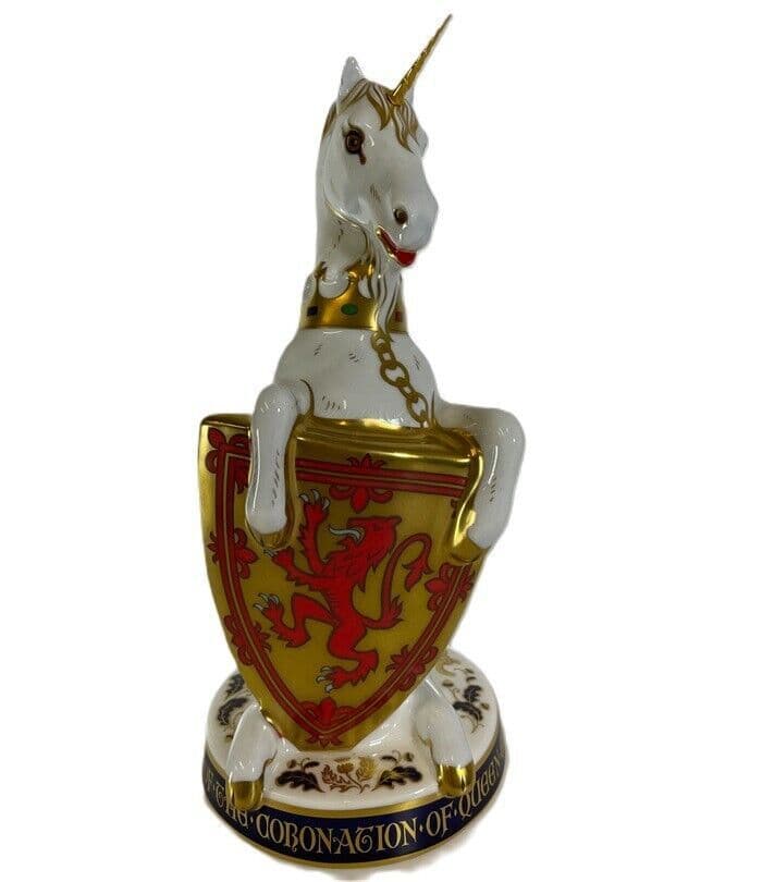 royal crown derby unicorn of scotland paperweight - Charterwells