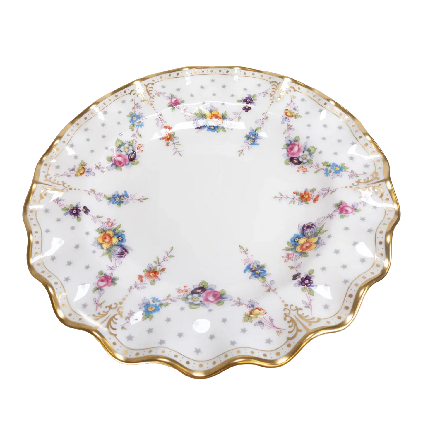 royal crown derby antoinette 10 dinner plate - Charterwells