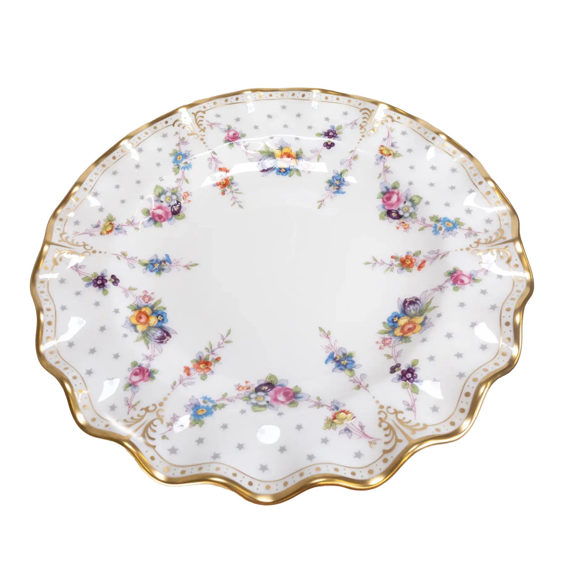 royal crown derby antoinette 10 dinner plate - Charterwells