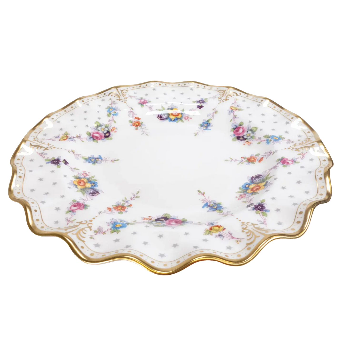 royal crown derby antoinette 10 dinner plate - Charterwells