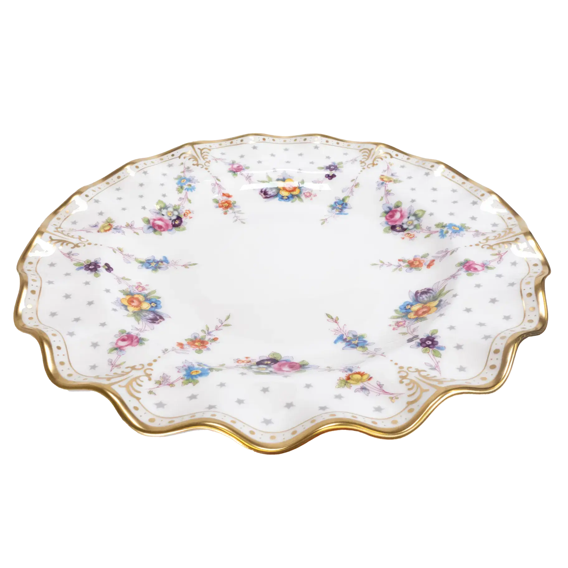 royal crown derby antoinette 10 dinner plate - Charterwells