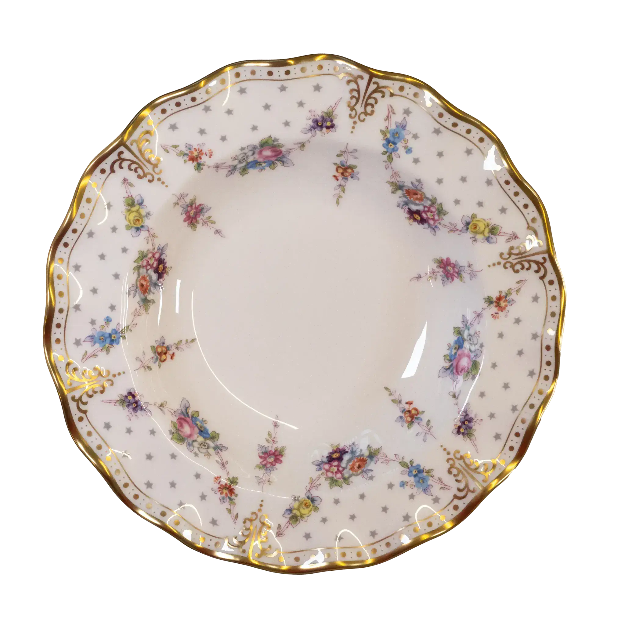 royal crown derby antoinette 8 soup bowl - Charterwells