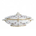 royal crown derby antoinette casserole vegetable dish - Charterwells