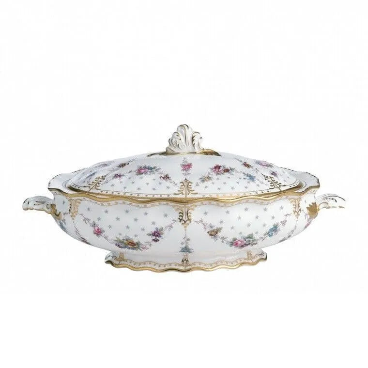 Royal Crown Derby Antoinette Casserole Vegetable Dish