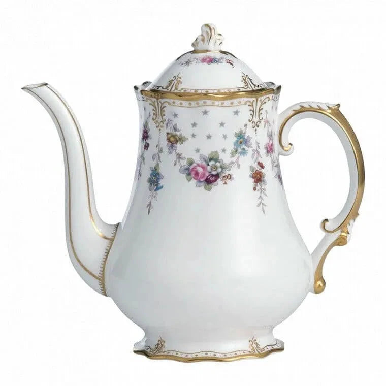 Royal Crown Derby Antoinette Coffee Pot - Charterwells