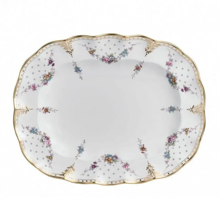 royal crown derby antoinette large meat platter - Charterwells