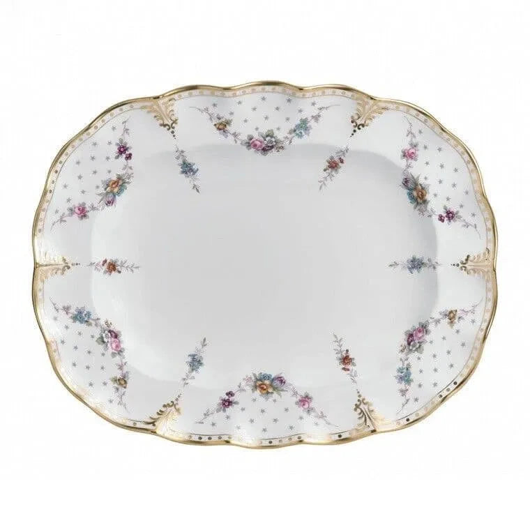 royal crown derby antoinette large meat platter - Charterwells
