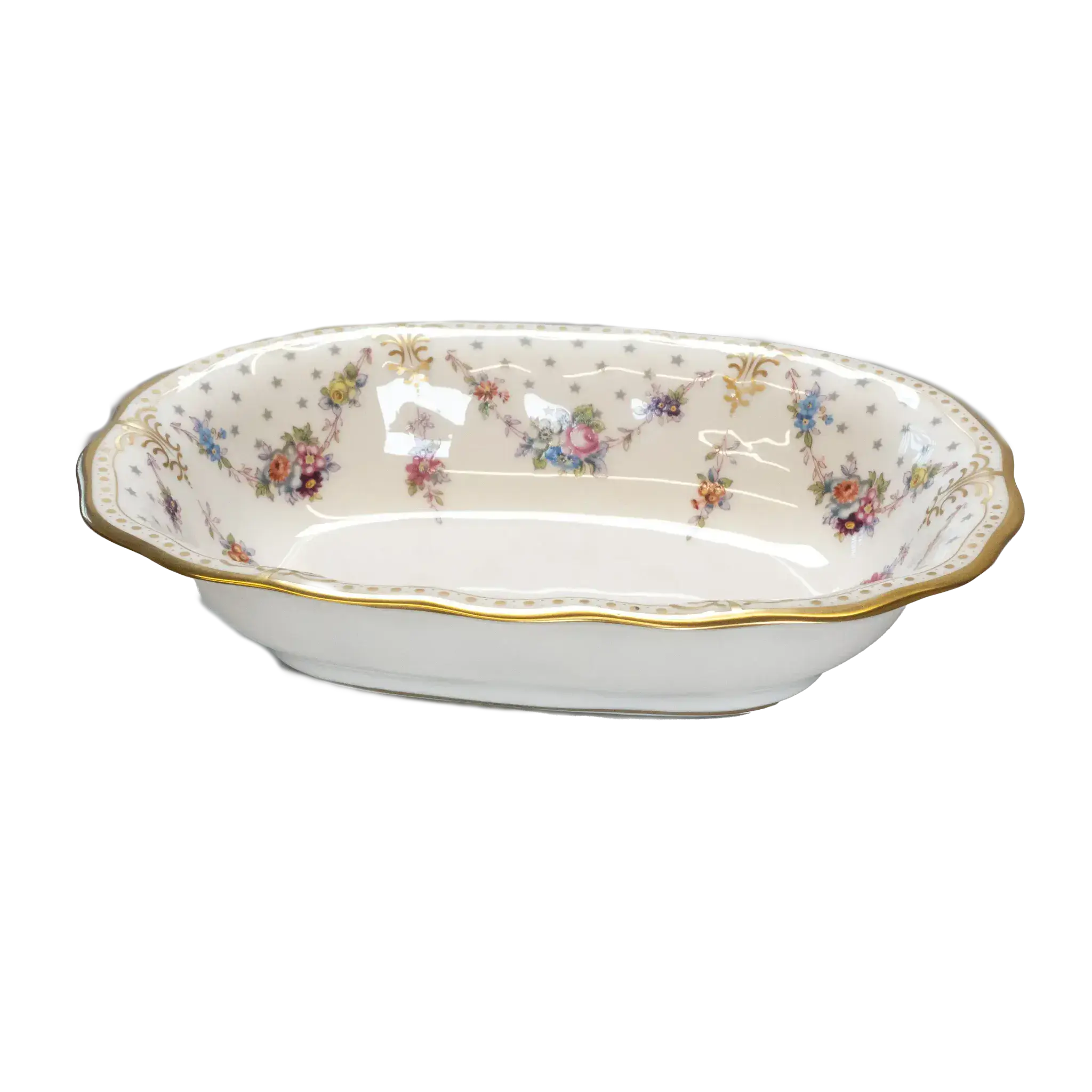 royal crown derby antoinette open vegetable dish - Charterwells