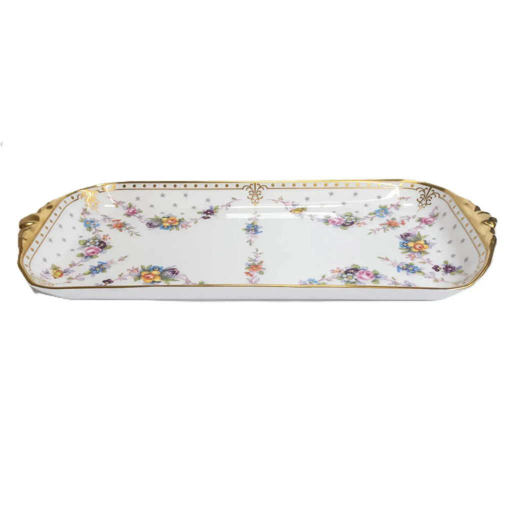 royal crown derby antoinette sandwich tray - Charterwells