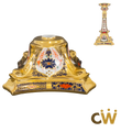Royal Crown Derby Imari SGB Candlestick Replacement Foot - Charterwells