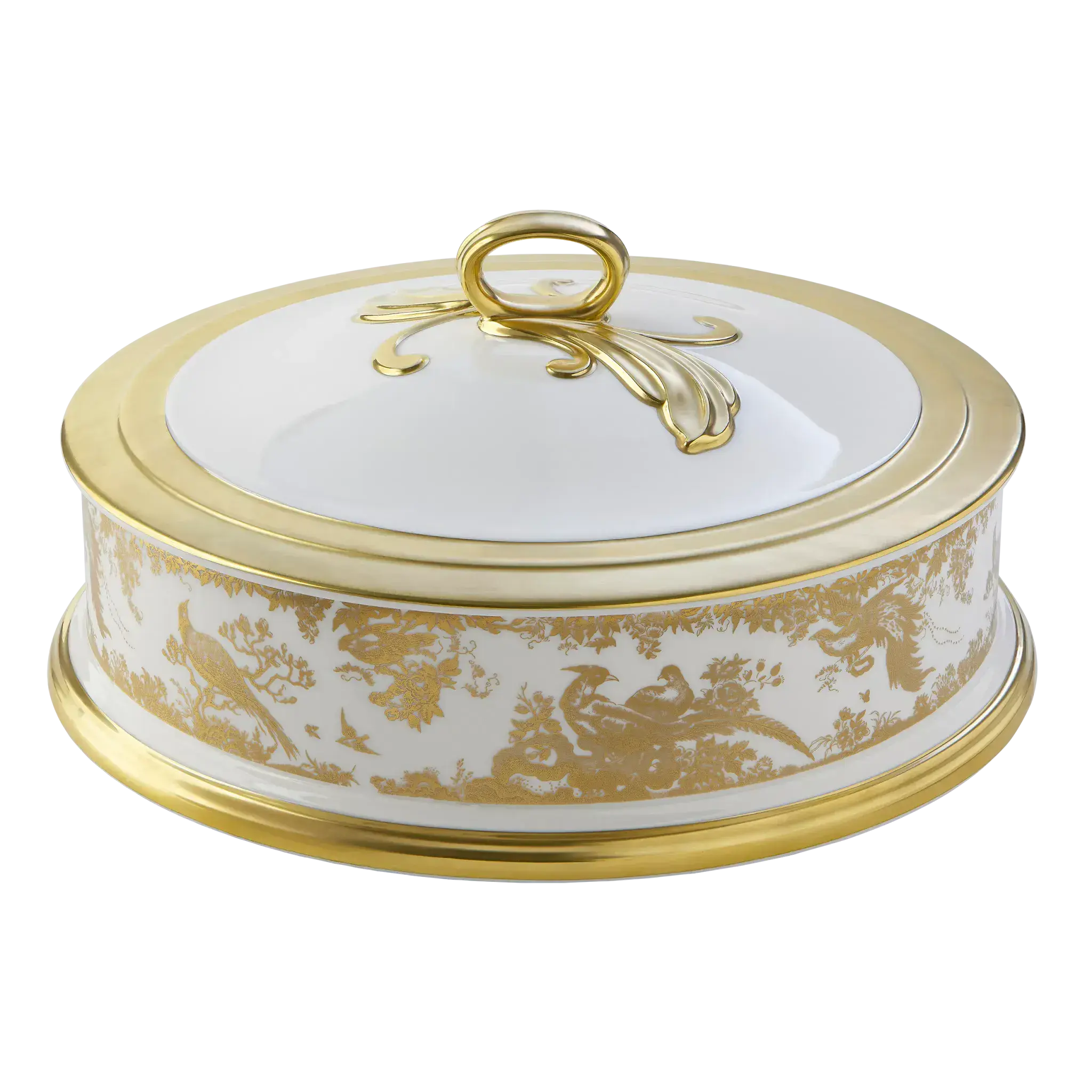 royal crown derby gold aves chocolate box - Charterwells