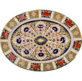 royal crown derby imari 1128 16 serving platter - Charterwells