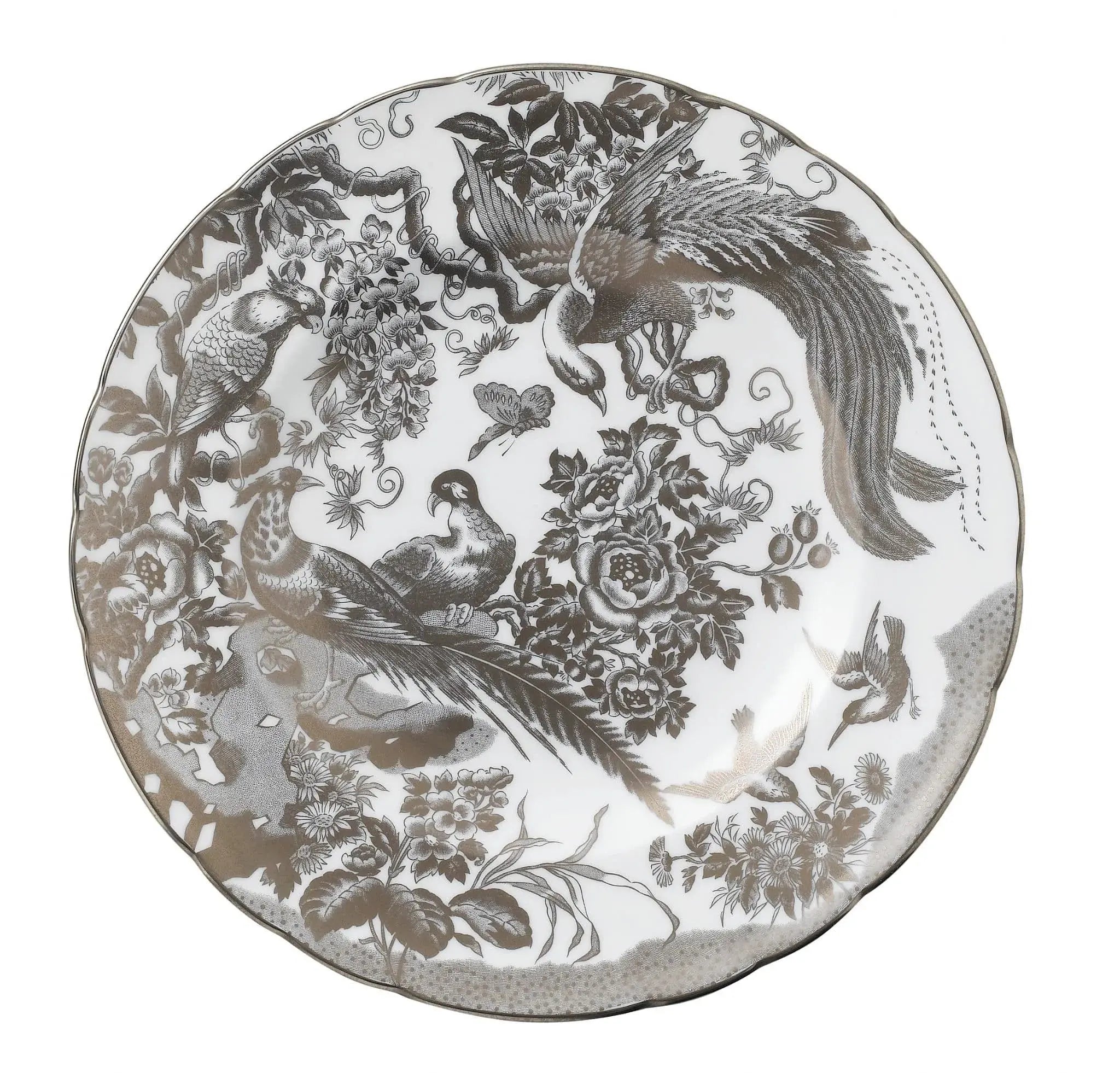 royal crown derby palladium aves 10 dinner plate - Charterwells