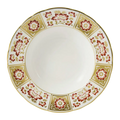 Royal Crown Derby Red Panel 8" Soup Bowl Porcelain Charterwells