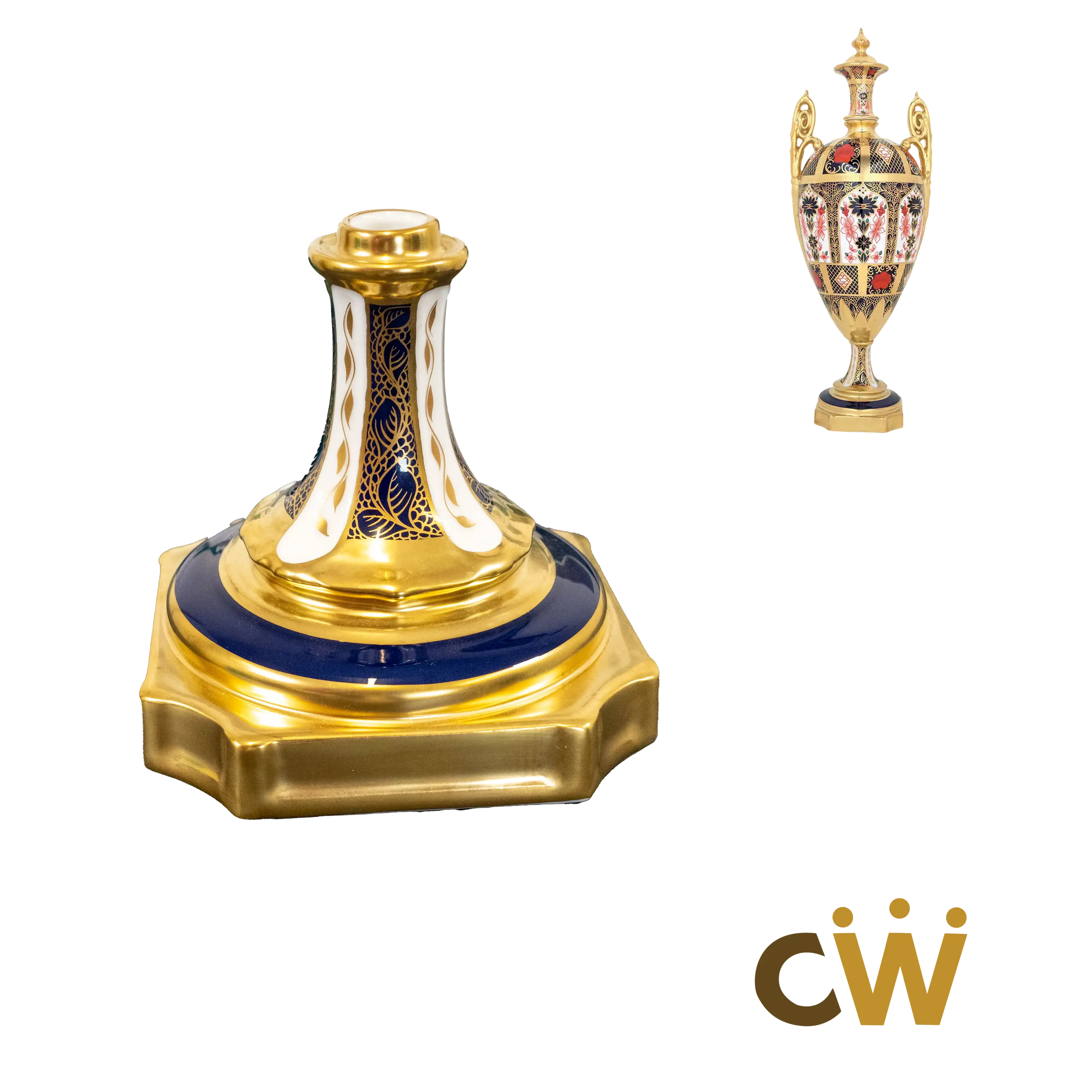 Royal Crown Derby Imari SGB Trophy Vase Replacement Foot Charterwells