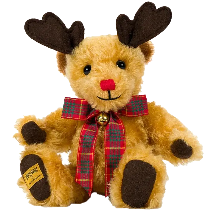 Merrythought Rufus Reindeer Teddy Bear