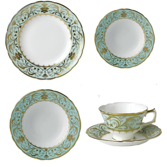 Royal Crown Derby Darley Abbey 30pc Dinner Set 1 Charterwells