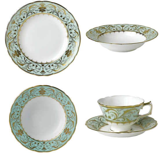 Royal Crown Derby Darley Abbey 30pc Dinner Set 2 Charterwells