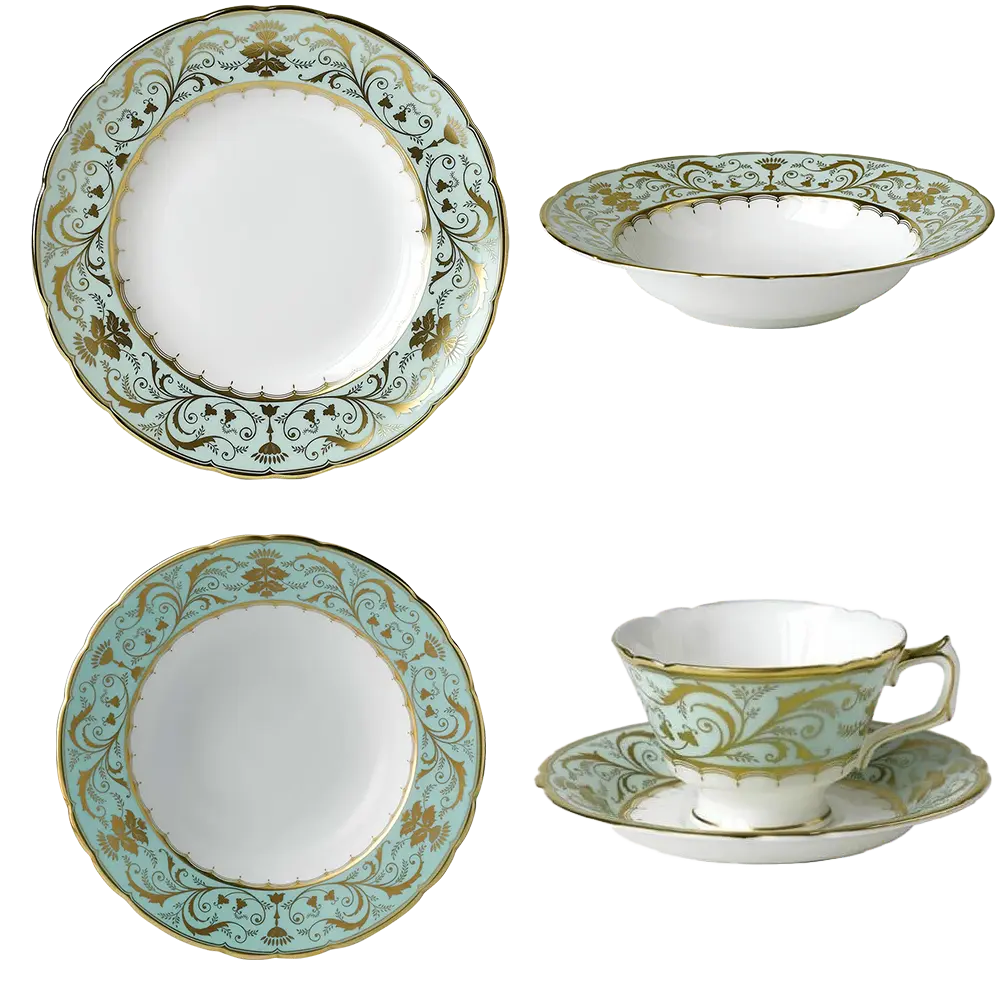 Royal Crown Derby Darley Abbey 30pc Dinner Set 2 Charterwells