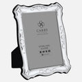 traditional 7 x 5 sterling silver photo frame - Charterwells