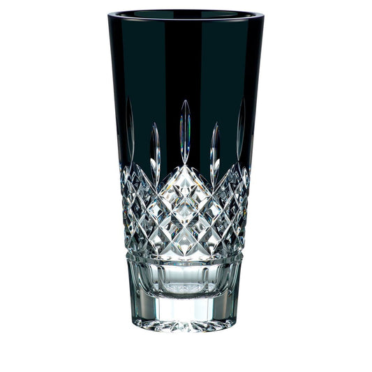 Waterford Crystal 10 Inch Lismore Black Vase