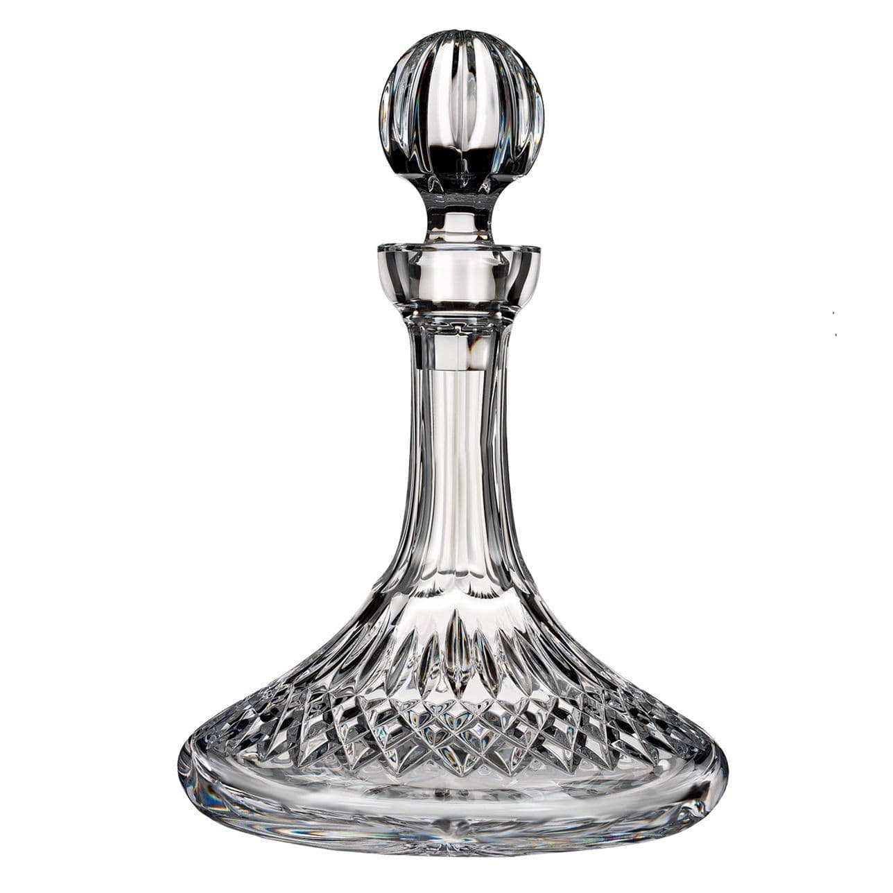 Waterford Crystal 10 Inch Lismore Ships Decanter