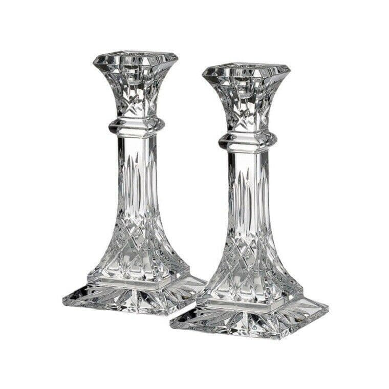 Waterford Crystal 8 Inch Lismore Candlesticks Charterwells