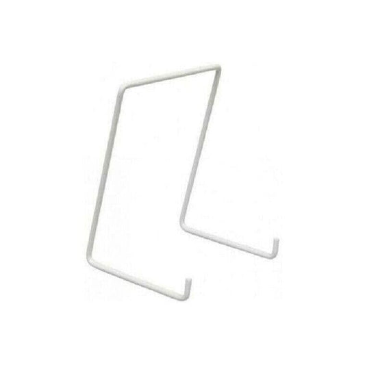 White Small Side Plate Display Stands (Pack)